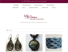 Tablet Screenshot of murielbadinellidesigns.com